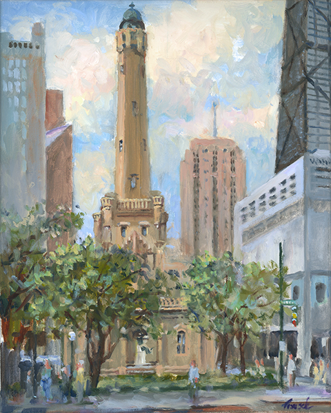 Left Standing - Chicago Water Tower